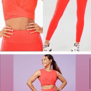 Fabletics Trinity Utility Legging and Pia Bra Set